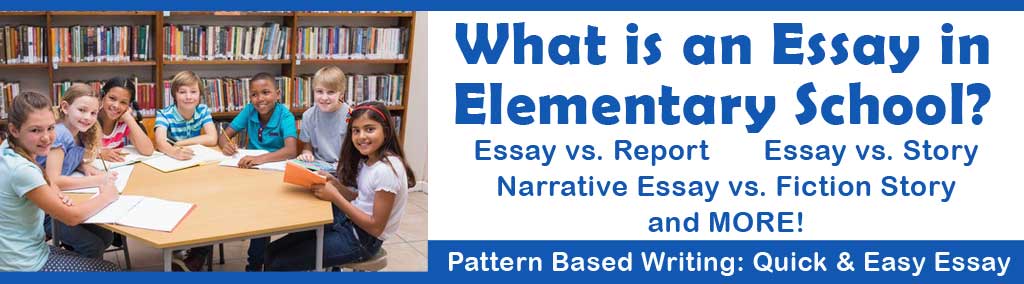 What is an Essay in Elementary School?