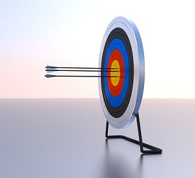 hitting a bullseye with your goals